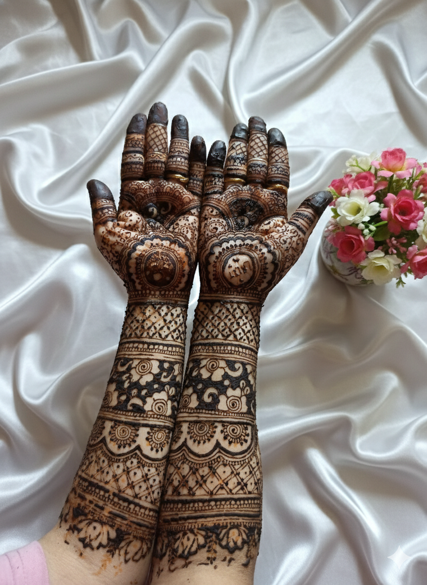 Custom Mehendi Design
